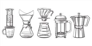 5 Ways to Brew Coffee at Home